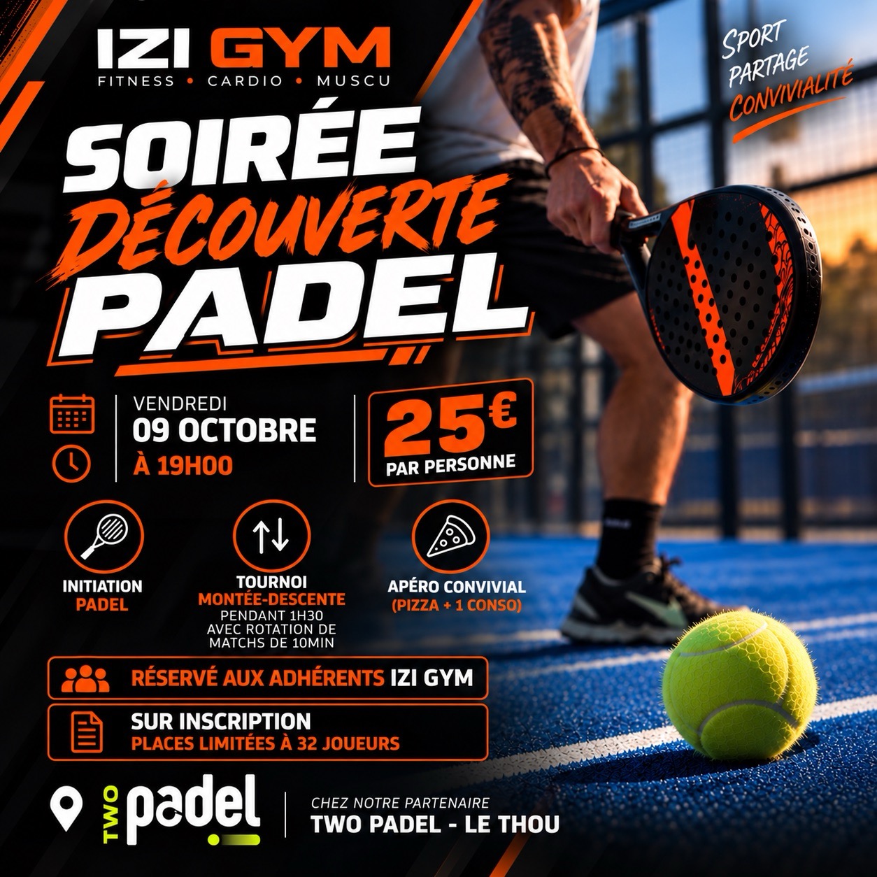 Soirée découverte Padle !